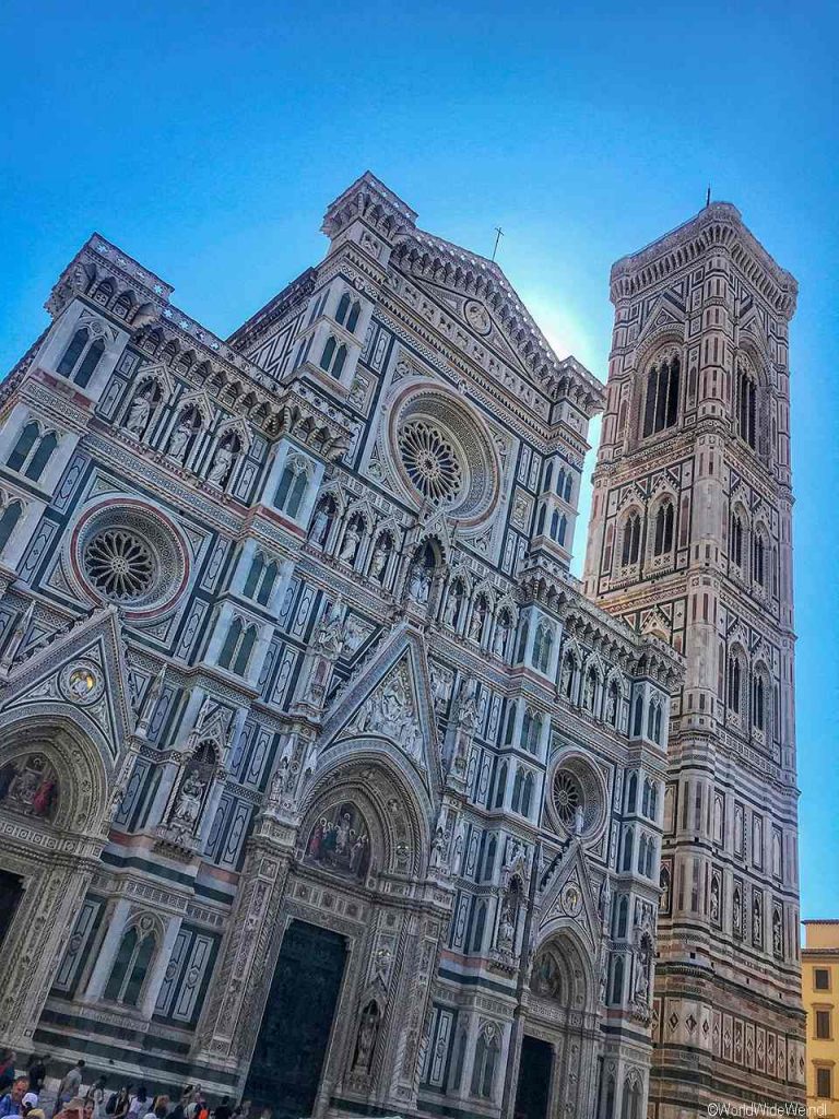 Toskana326 Florenz, Die Kathedrale, der Dom, Campanile