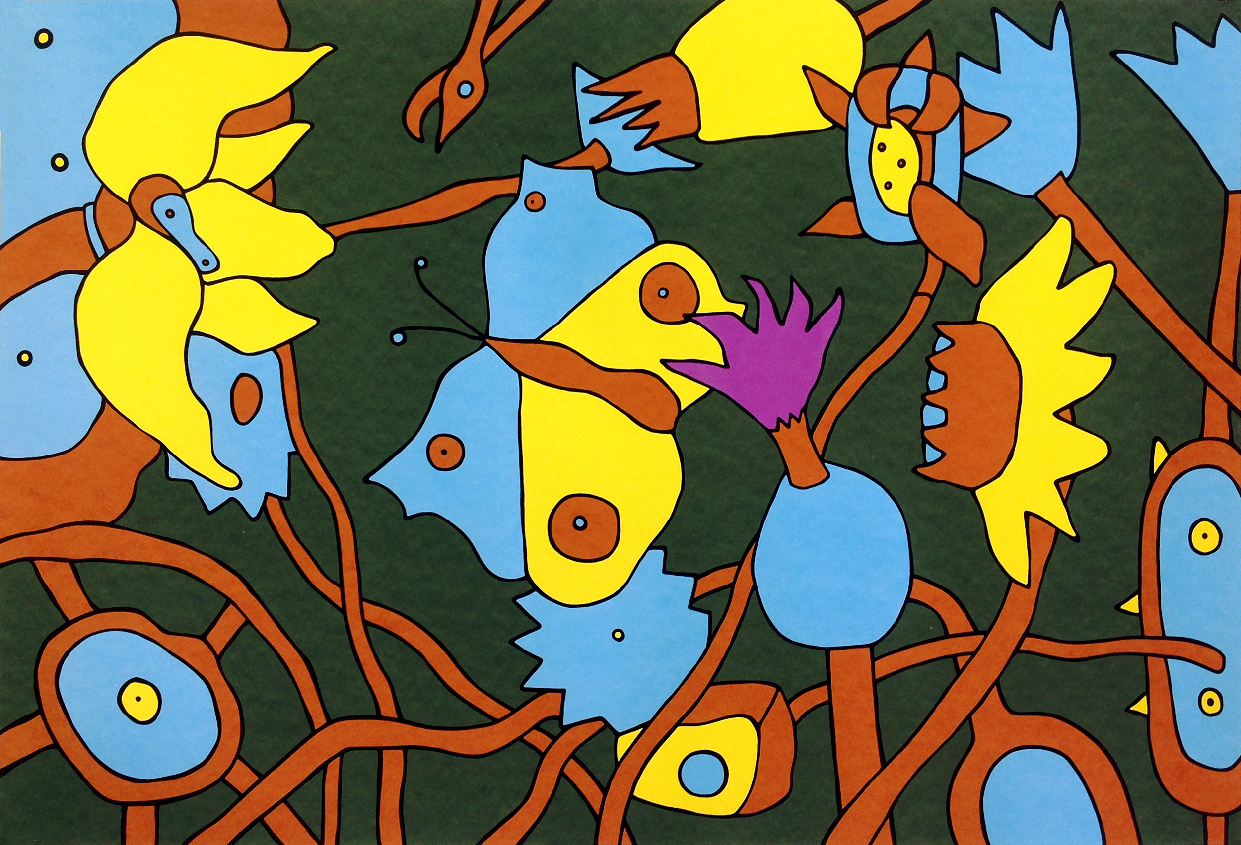 Nature, print by Wouter van Riessen