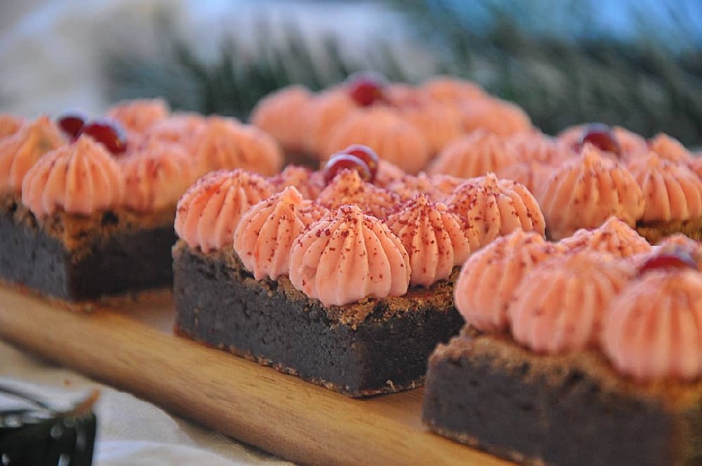 pepparkaksbrownie