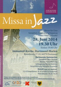 Missa im Jazz 28.6.2014