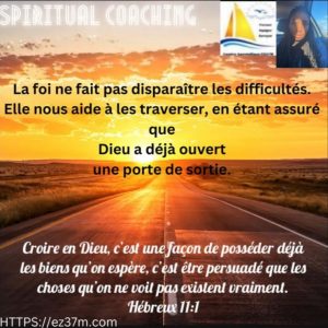 Lire la suite à propos de l’article UNE PORTE DE SORTIE ! – par Keyla