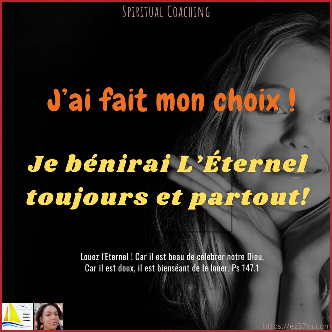 You are currently viewing J’AI FAIT MON CHOIX ! par Fannie