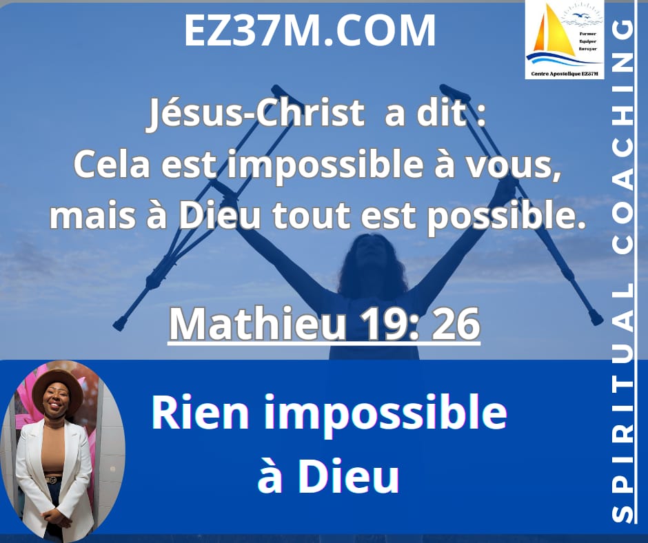 TOUT EST POSSIBLE ! par Charlotte