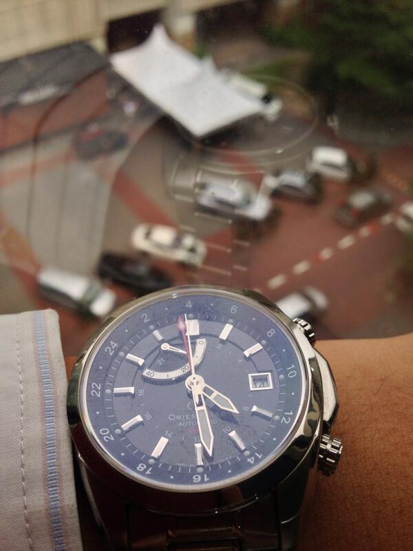Running Watch Review Orient Star GMT Watch Reference DJ00001B