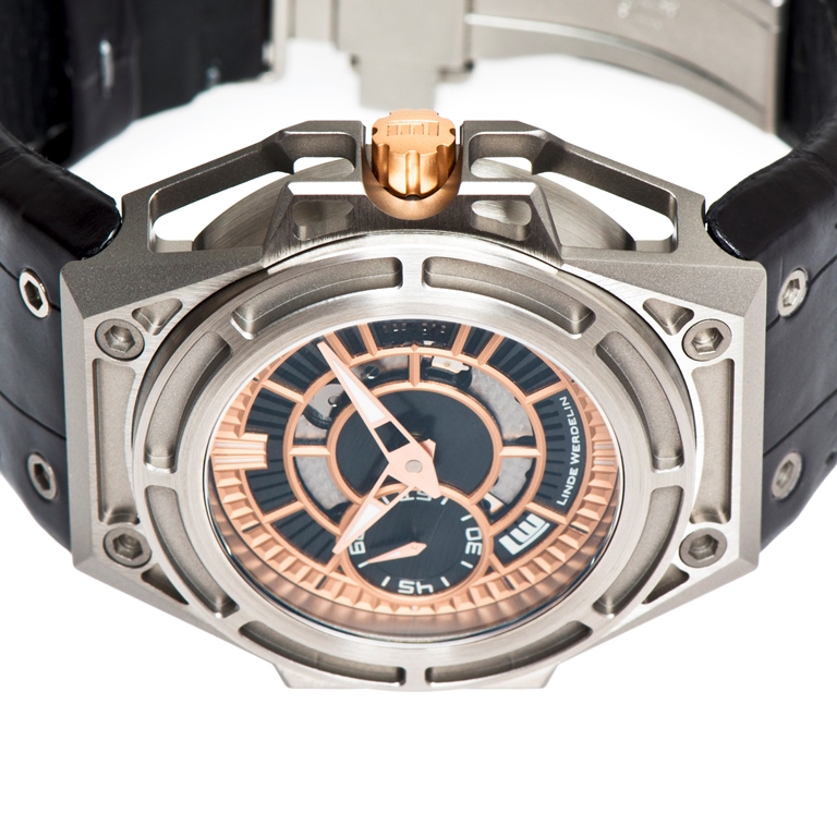 LINDE_WERDELIN_SpidoLite_II_Titanium_Gold_USlimited_crown