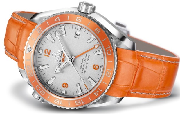 Orange omega seamaster watch store