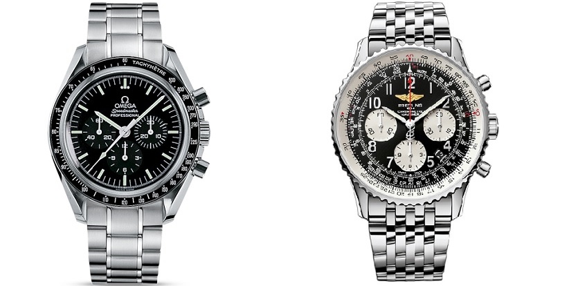 Clash of the Chronos - Breitling Navitimer 01 Watch vs Omega Speedmaster Moonwatch 