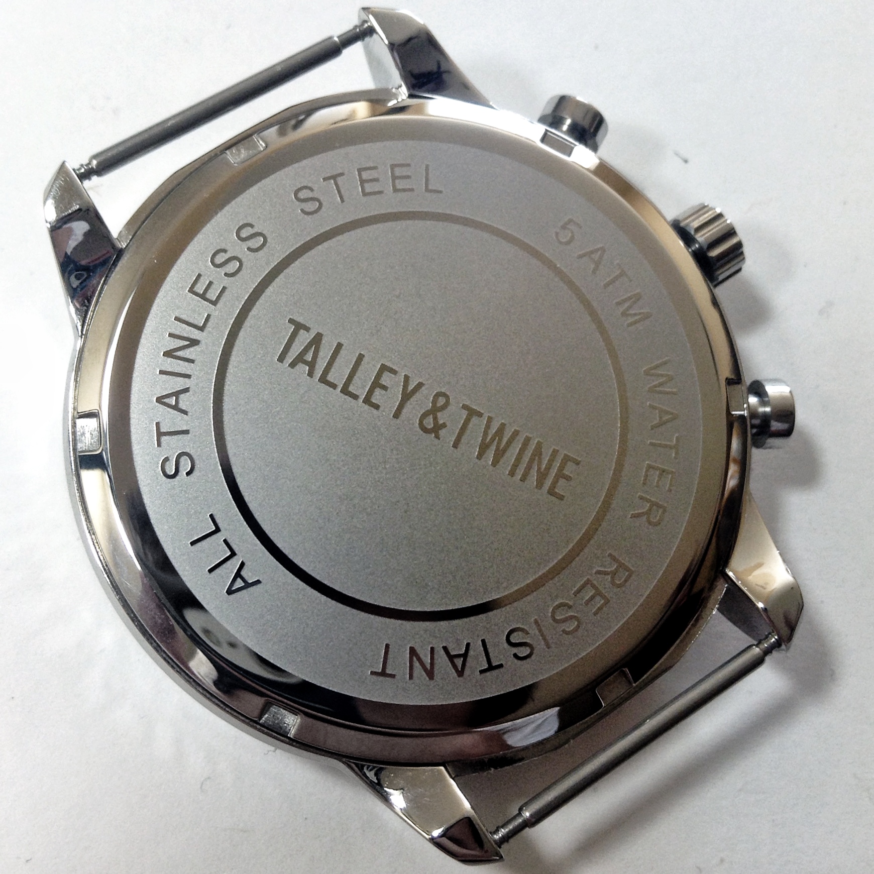 Talley & Twine Silver Worley Chronograph Watch Review Page 2