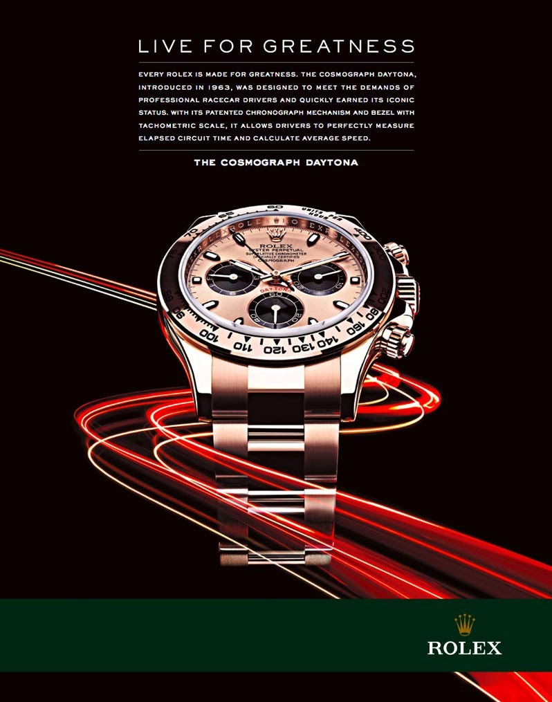 Rolex-Daytona-Everose-Advert