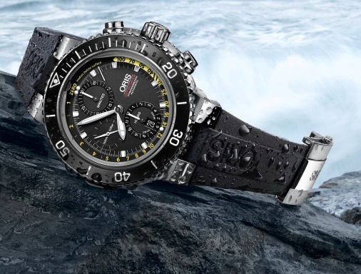 01 774 7708 4154-Set RS - Oris Aquis Depth Gauge Chronograph