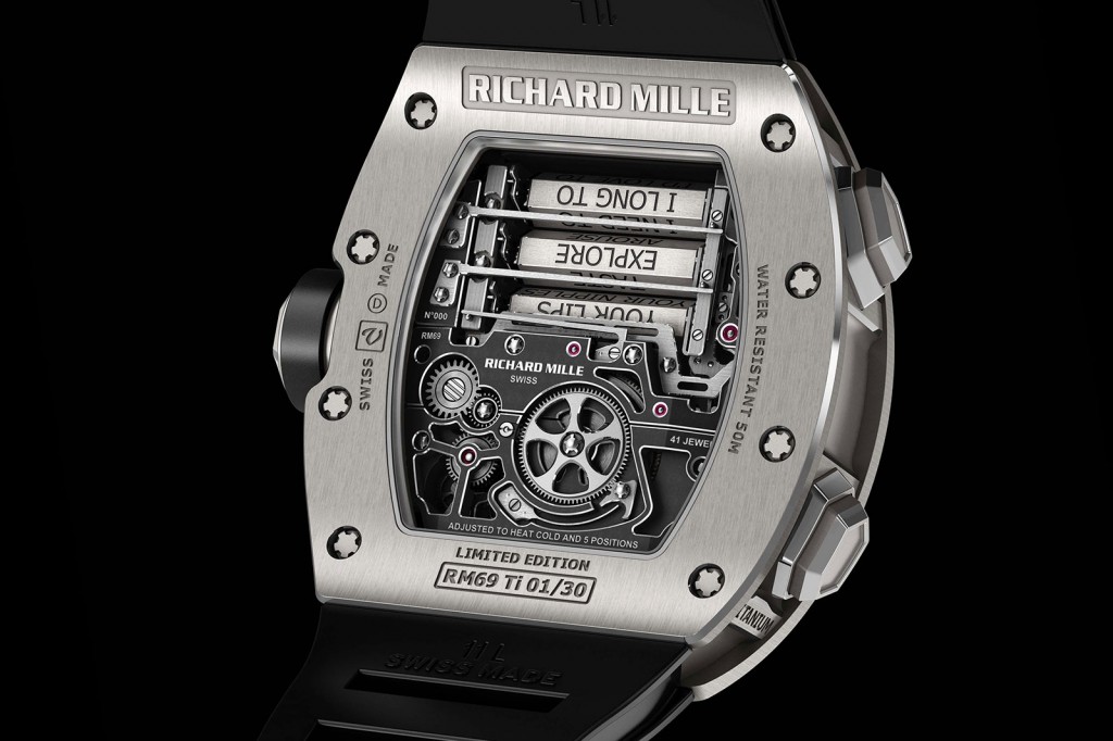 Richard Mille RM 69 Erotic Tourbillon 1