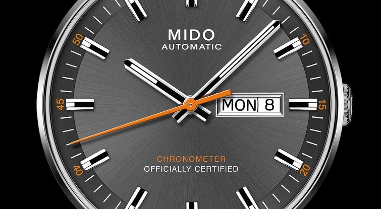 Mido commander caliber 80 clearance chronometer