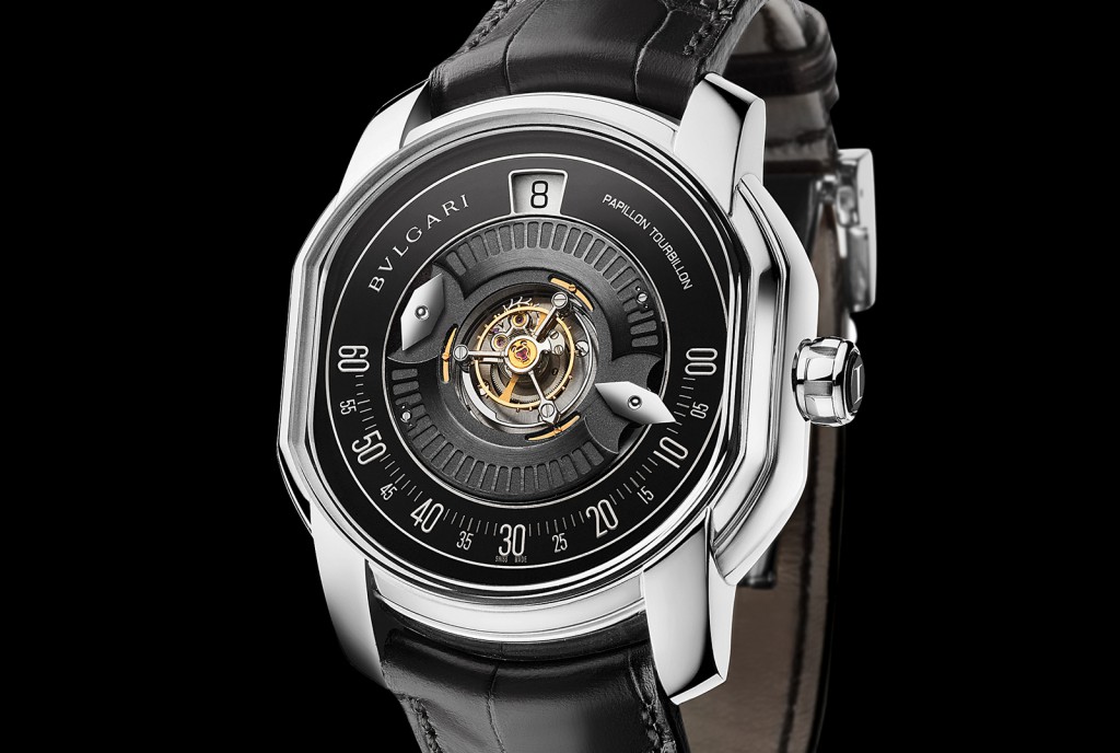 Bulgari Papillon Tourbillon Central platinum