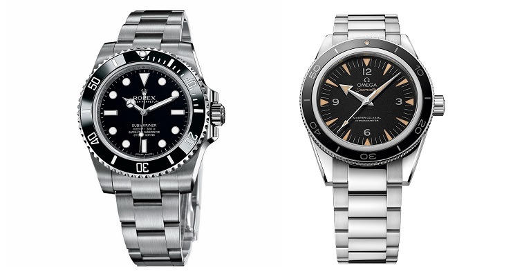 Clash of The Divers: Rolex Submariner Watch vs Omega Seamaster 300 Master  Co-Axial Watch – WristReview.com – Featuring Watch Reviews, Critiques,  Reports & News
