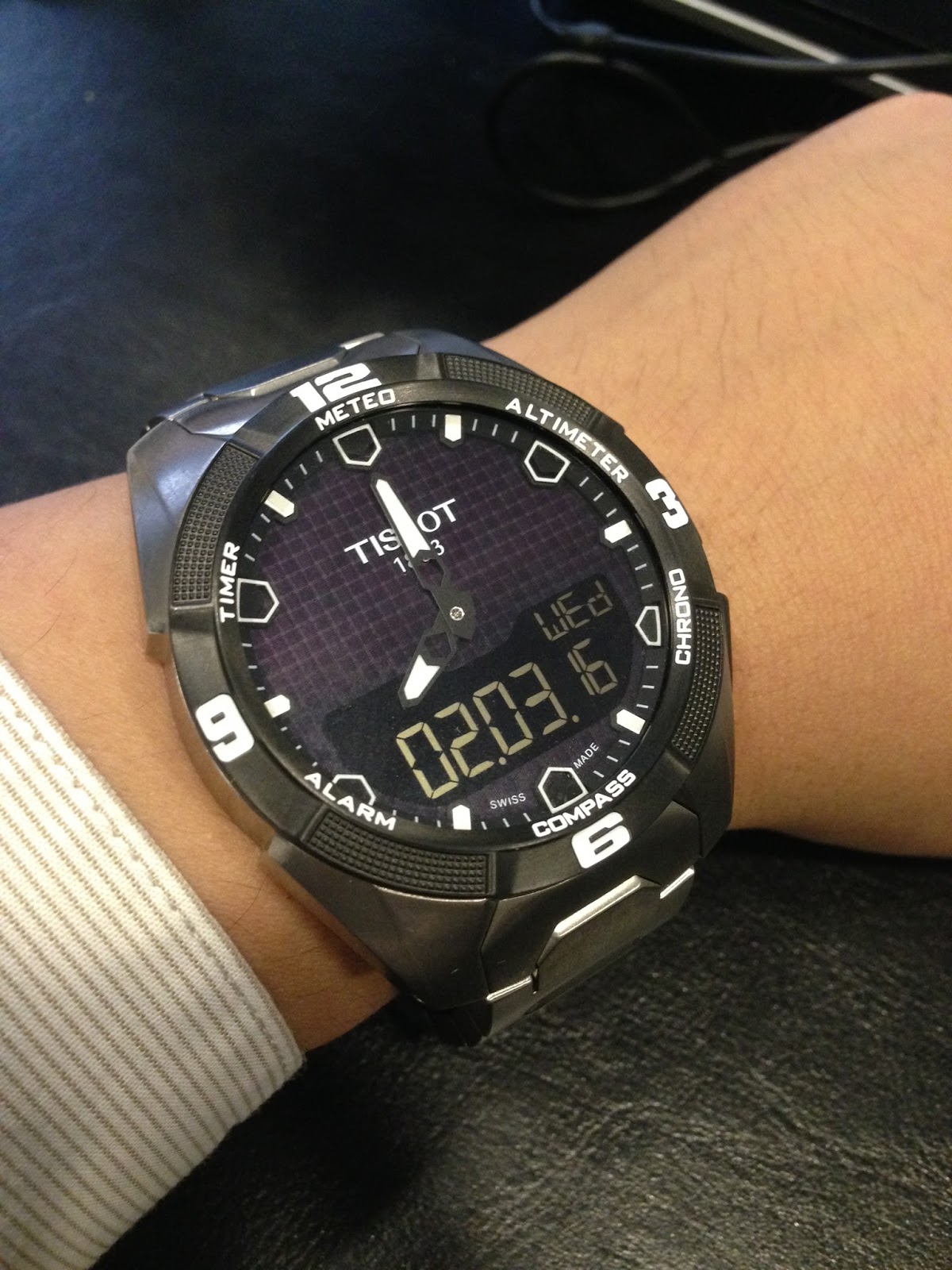 Tissot t store touch 2 solar