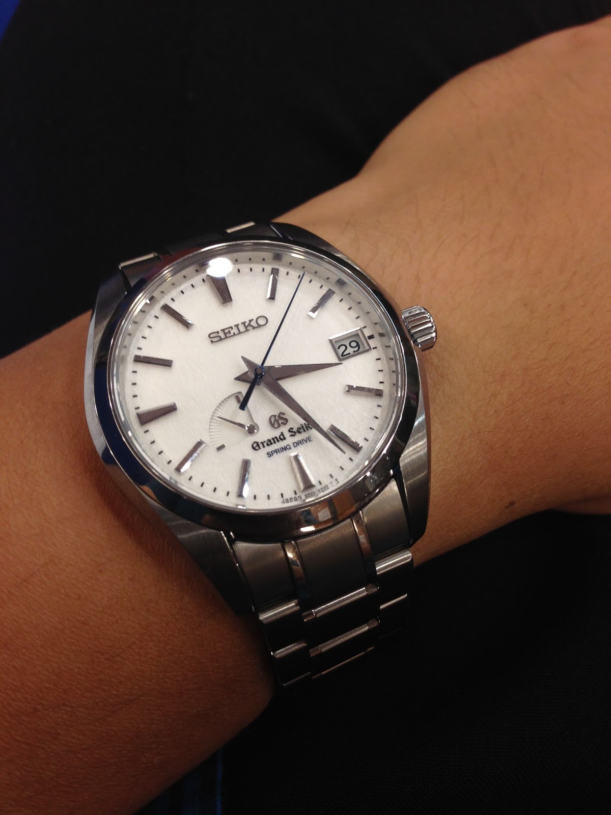 Grand seiko spring drive sbga011 store