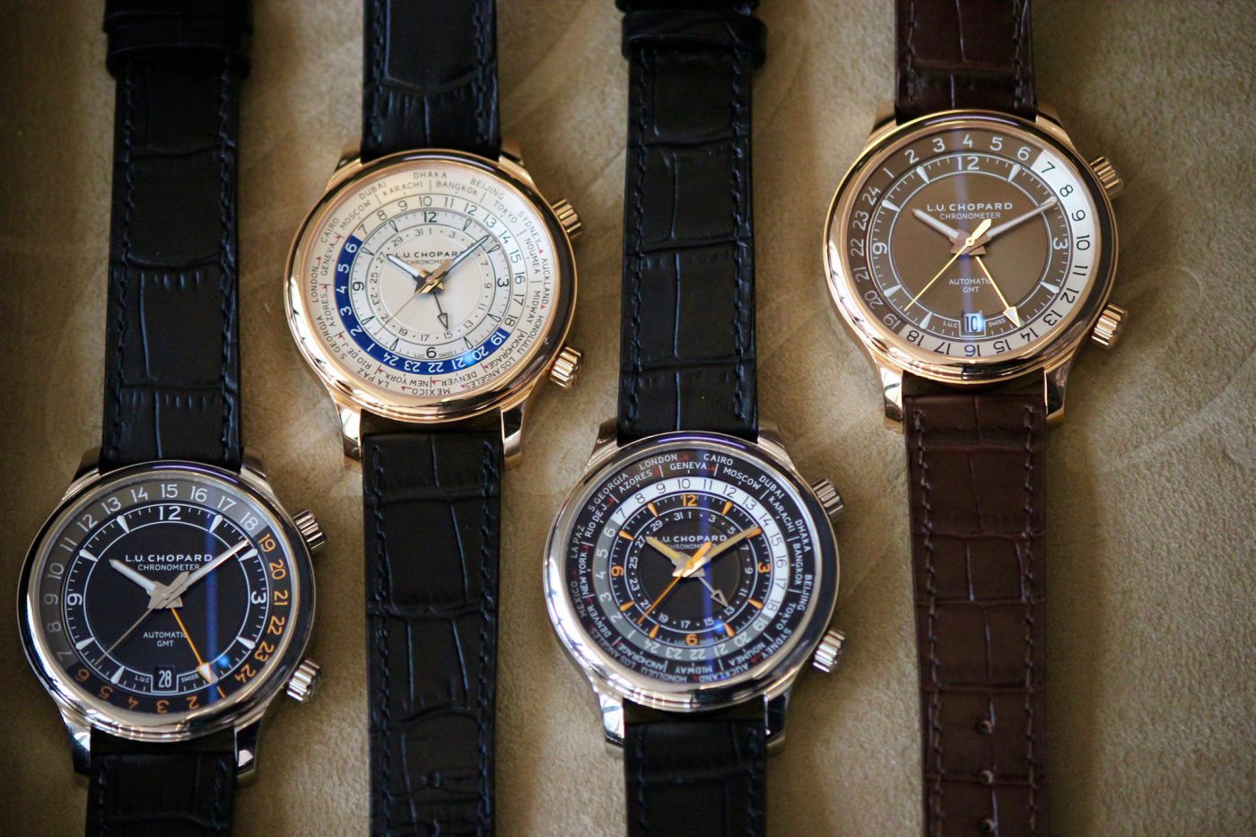 Chopard L.U.C GMT One Watch Collection Hands on WristReview