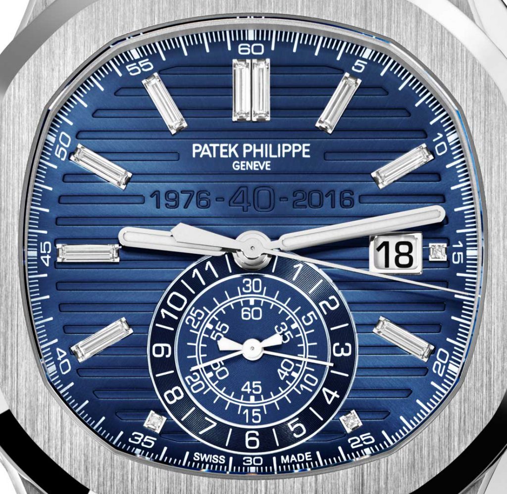 Patek Philippe Nautilus 40th Anniversary 5976 1G Watch In 18k