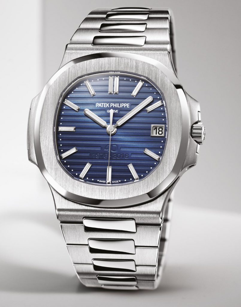 Patek Philippe Nautilus 40th Anniversary 5711 1P Watch In Platinum WristReview Featuring Watch Reviews Critiques Reports News