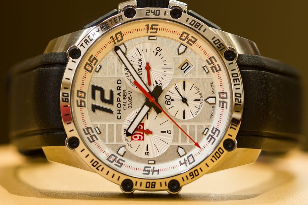 Chopard Superfast Chronograph Porsche 919 Edition Watch Hands