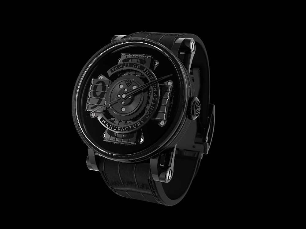 How The H. Moser & Cie Streamliner Tourbillon Vantablack® Gold Watch Came  To Be - ATimelyPerspective