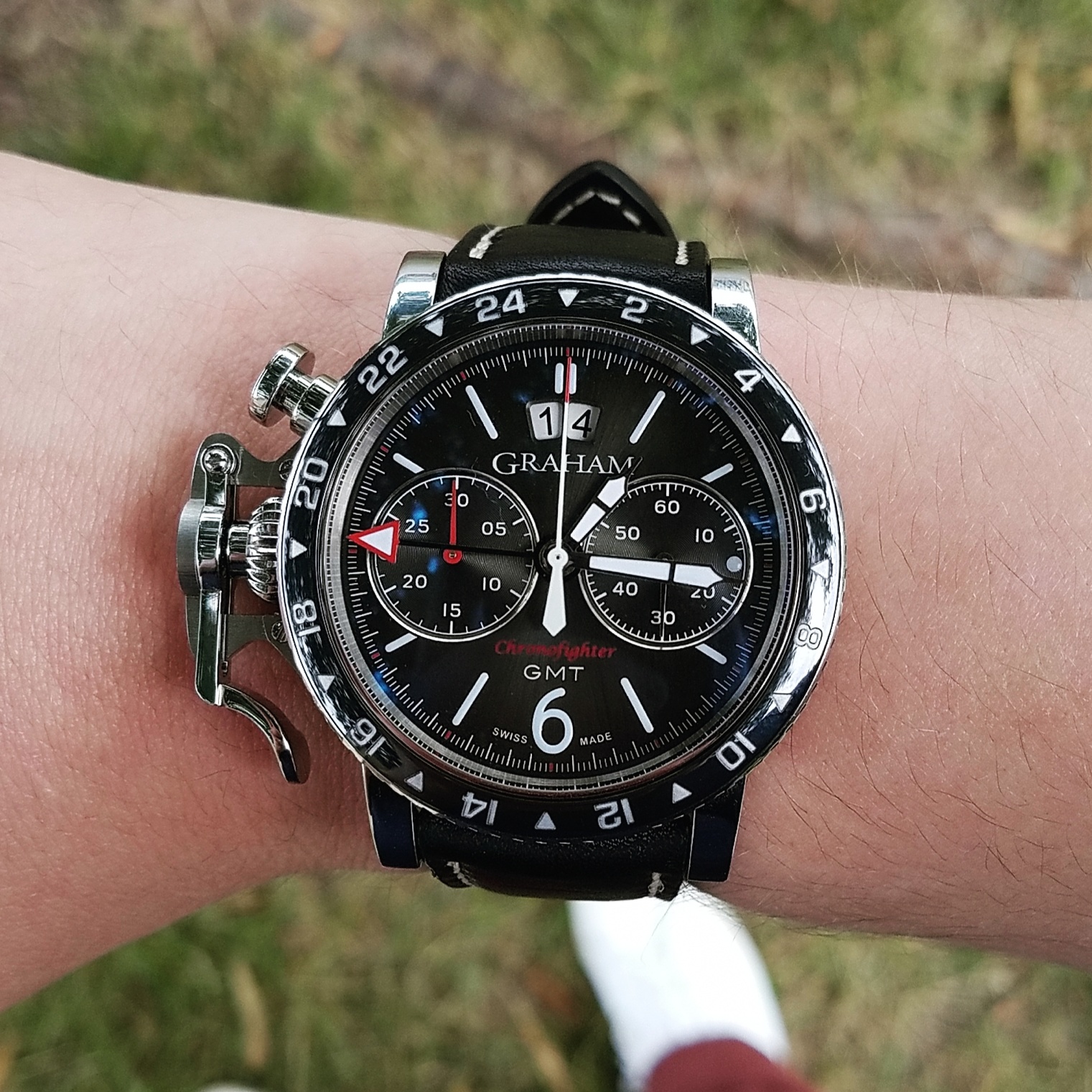 Graham chronofighter vintage gmt store