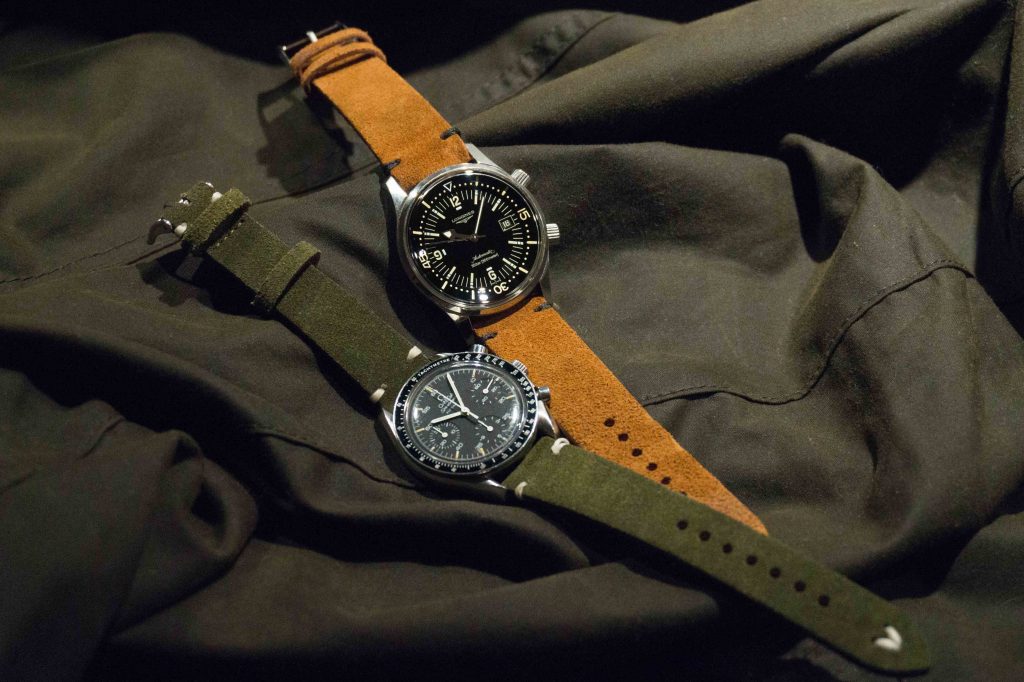 Introducing The Kvarnsj Vintage Suede Watch Straps By