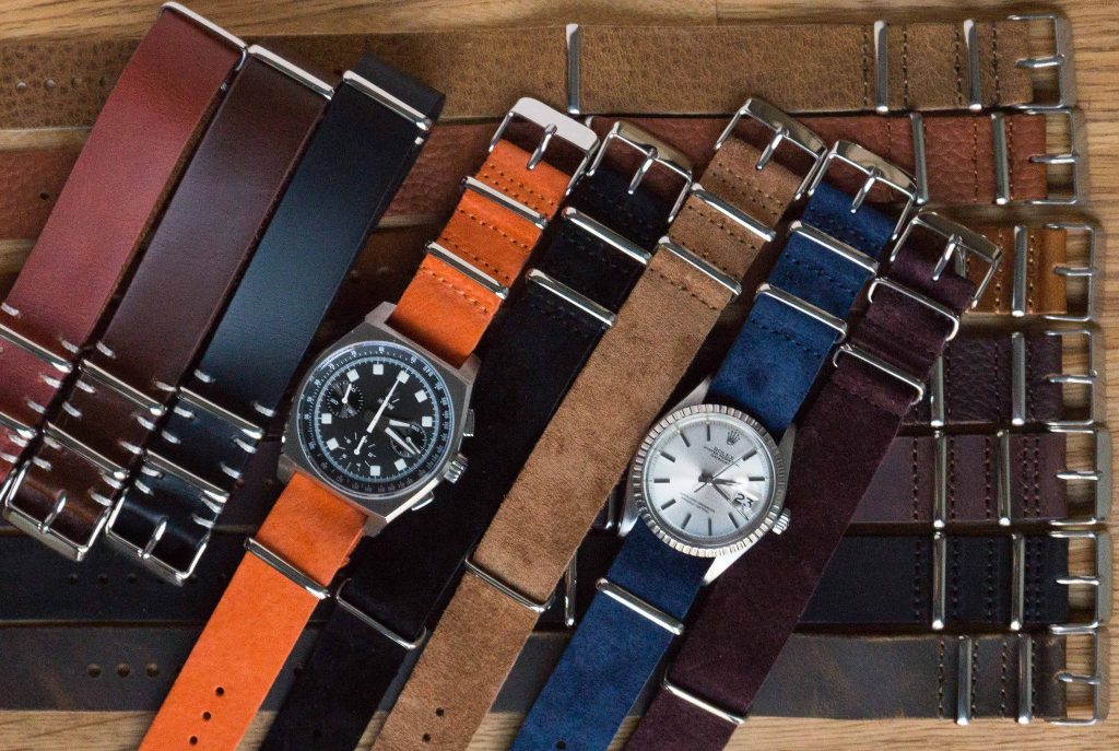 Introducing The Kvarnsj Vintage Suede Watch Straps By