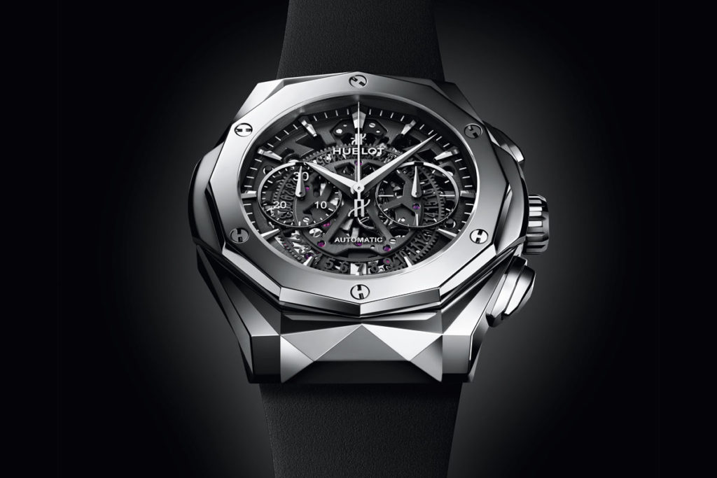 Hublot Classic Fusion Aerofusion Chronograph Orlinski Titanium Watch WristReview Featuring Watch Reviews Critiques Reports News