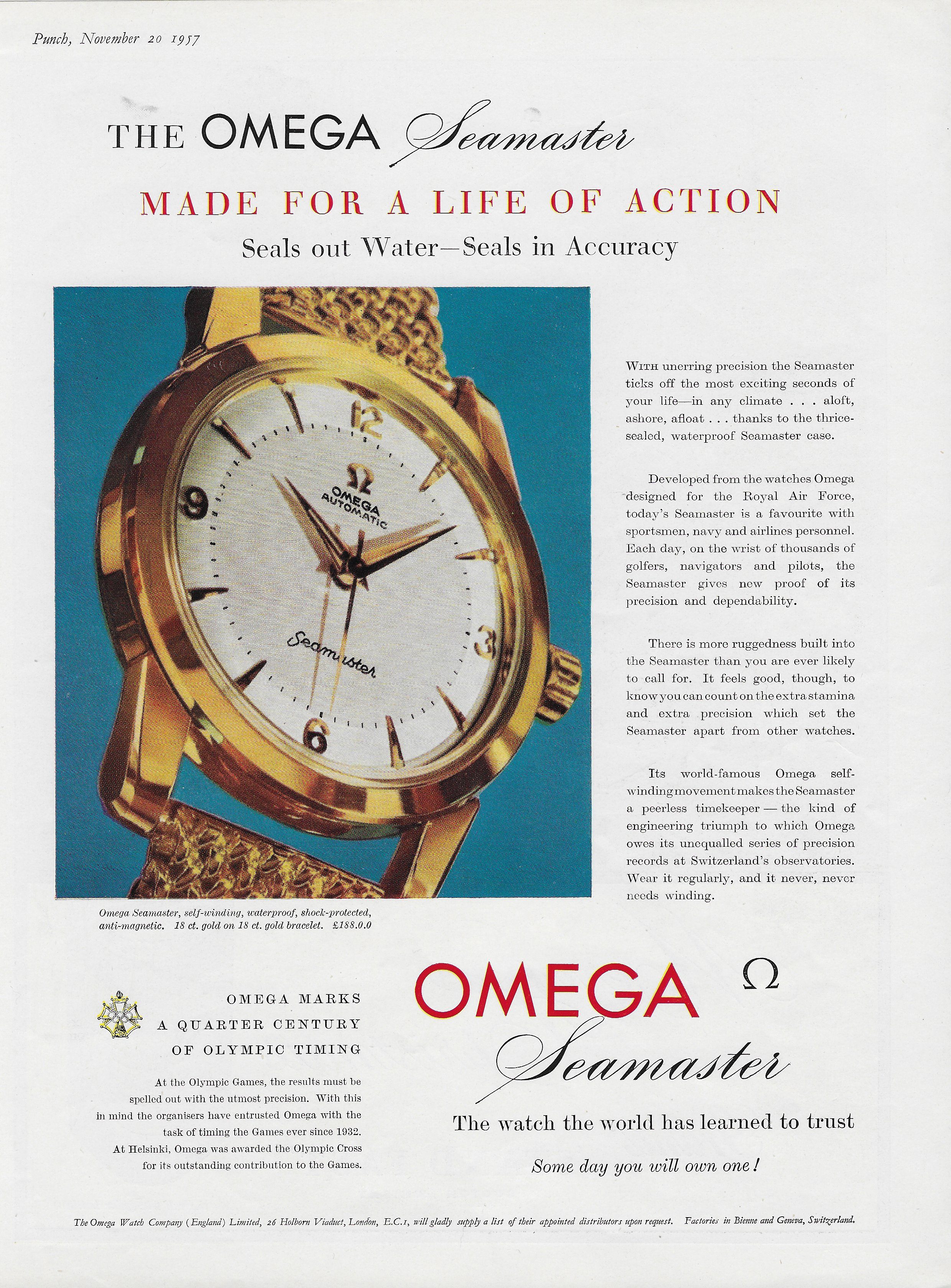 A Brief History of the Omega Seamaster WristReview