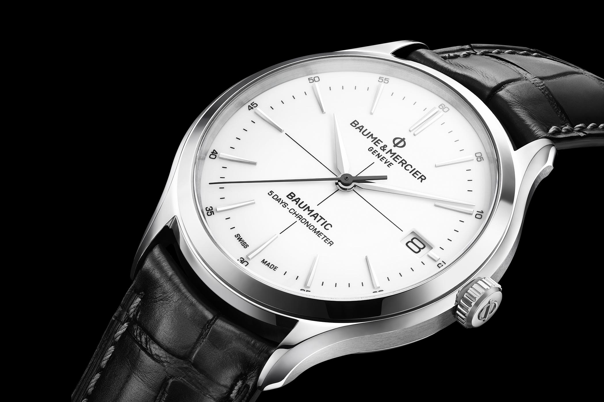 SIHH 2018 Baume Mercier Clifton Baumatic 5 Days Chronometer Watch WristReview Featuring Watch Reviews Critiques Reports News