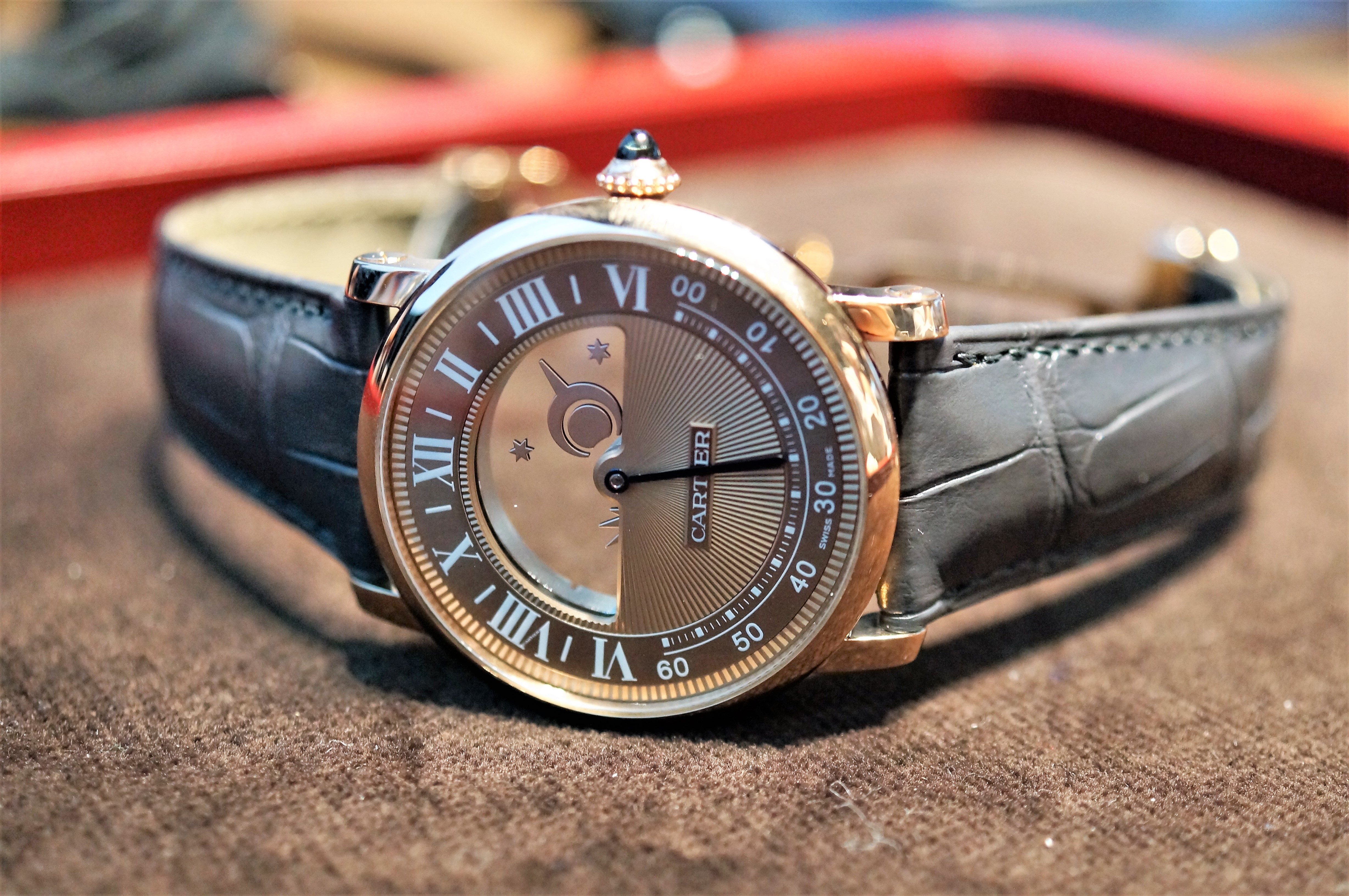 Cartier mystery watch cheap