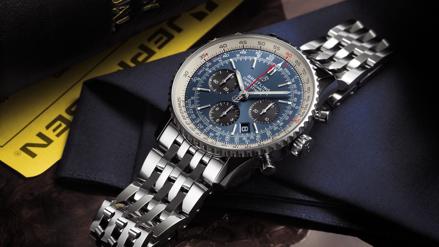 Breitling navitimer two tone hotsell