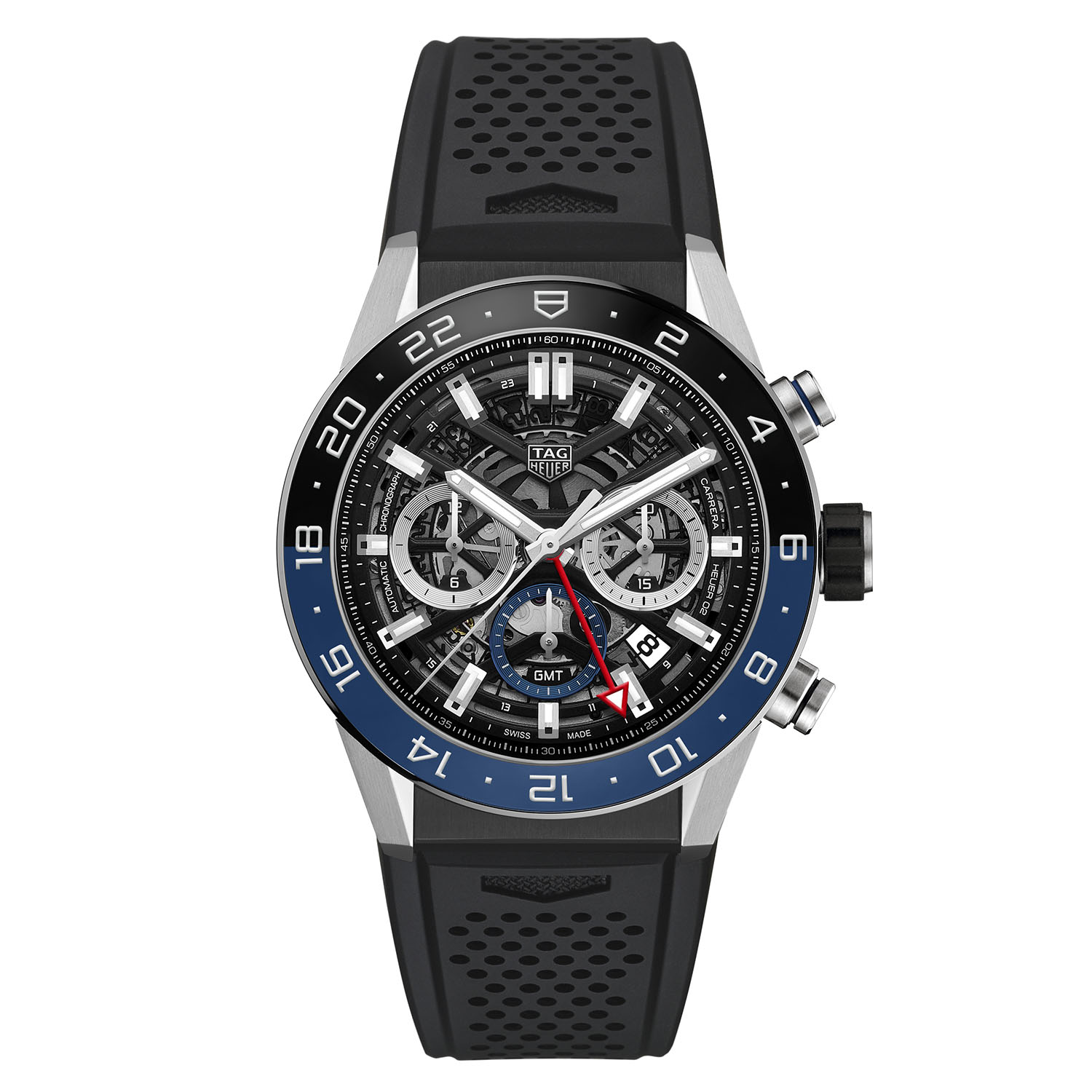 Baselworld 2018 TAG Heuer Carrera Heuer 02 GMT Chronograph Watch