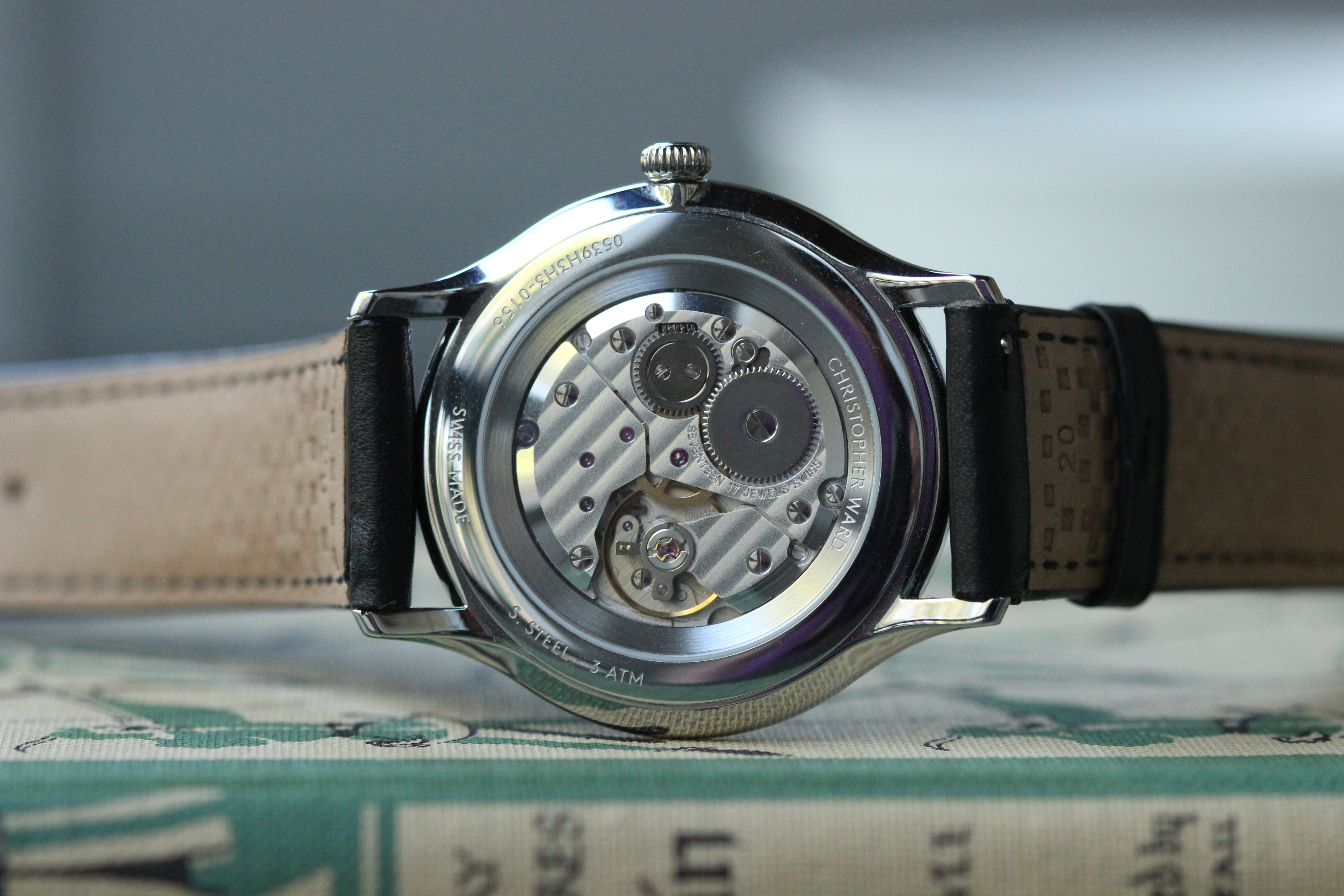 Christopher Ward C5 Malvern 595 Watch Hands on WristReview