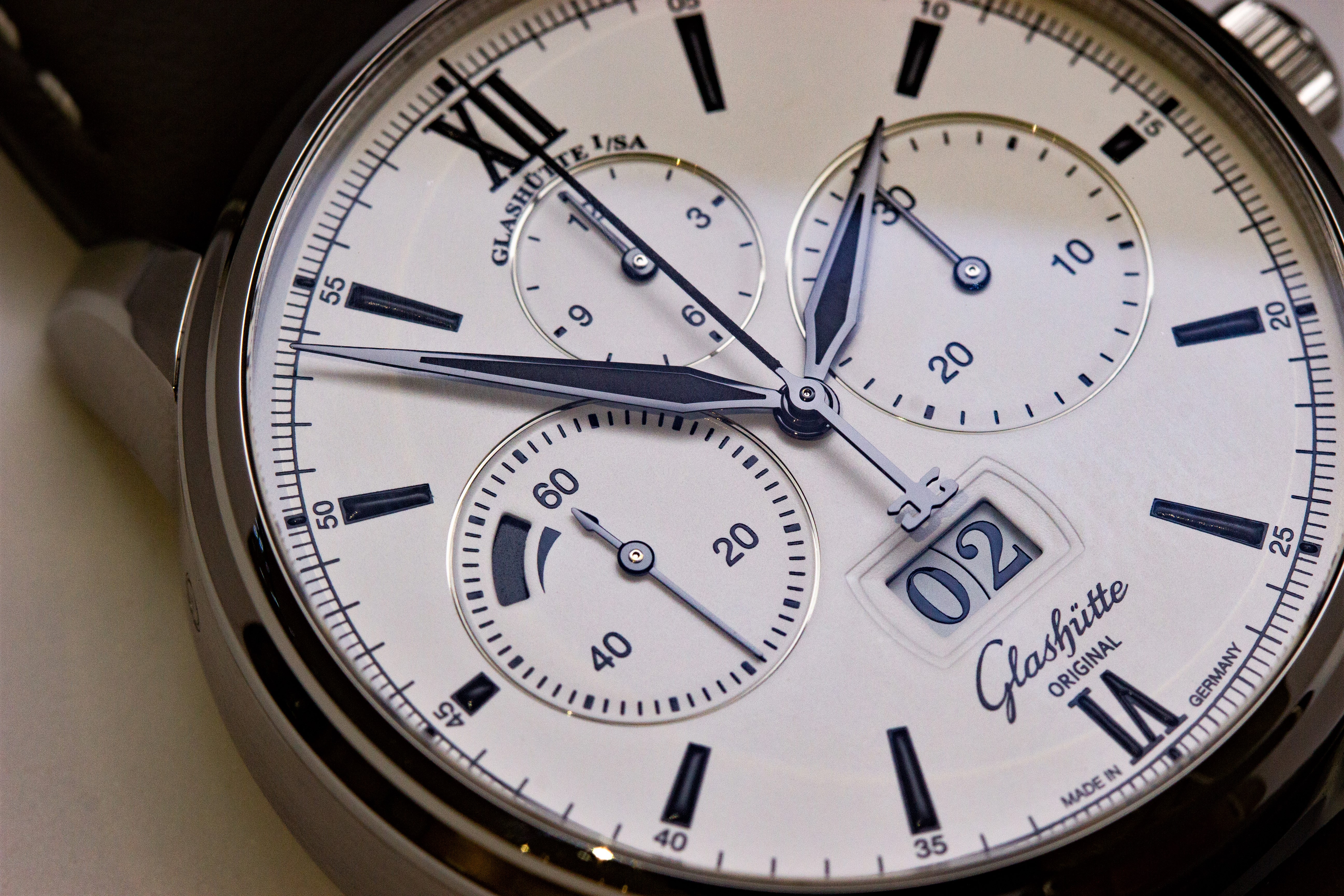 Glashütte original senator chronograph panorama date cheap