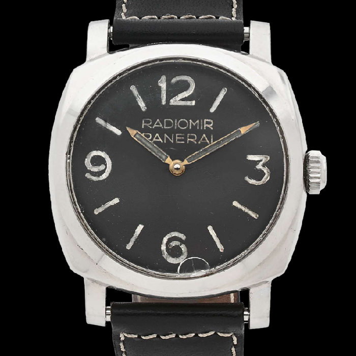 A Rare Vintage Panerai Radiomir Type A ref.6152 Watch Auctioned For 226.000 WristReview Featuring Watch Reviews Critiques Reports News