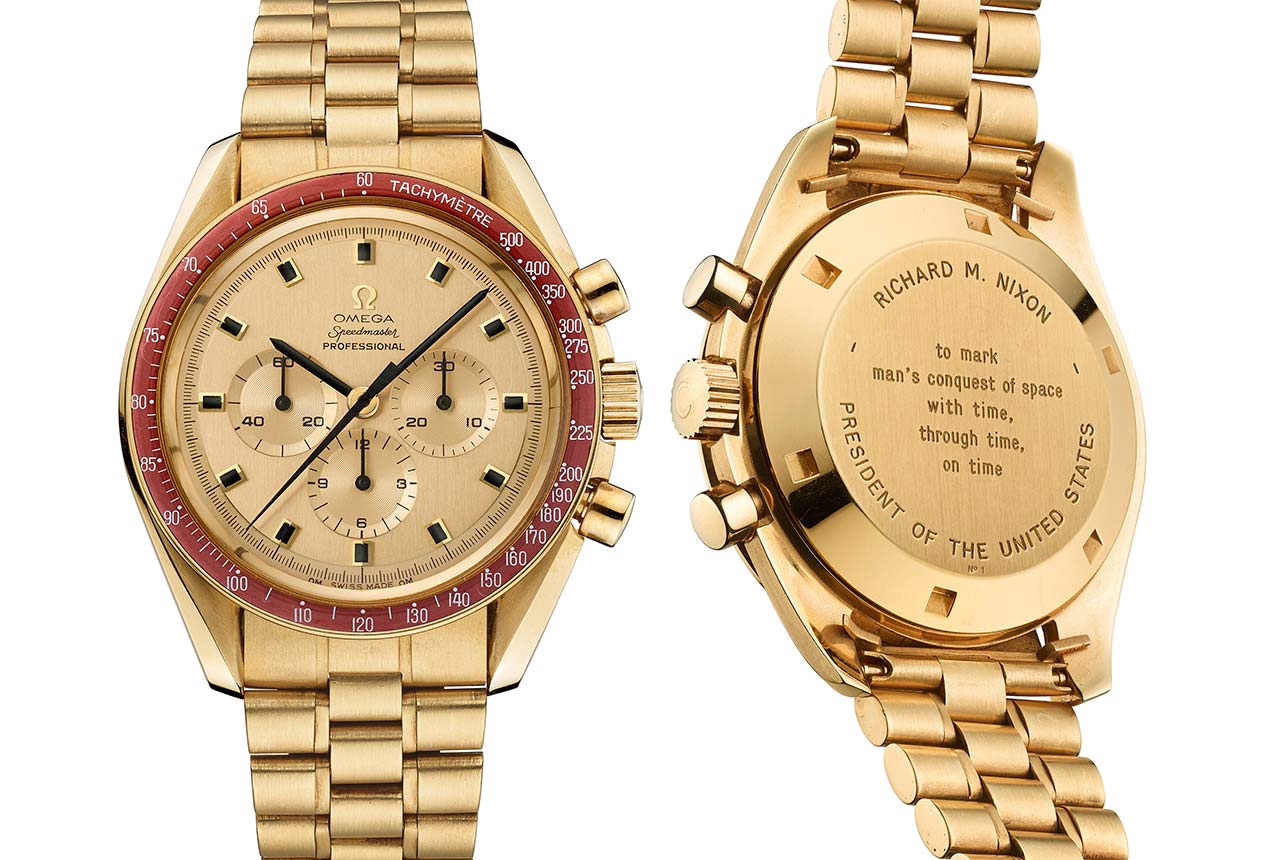 Omega apollo store 11 gold