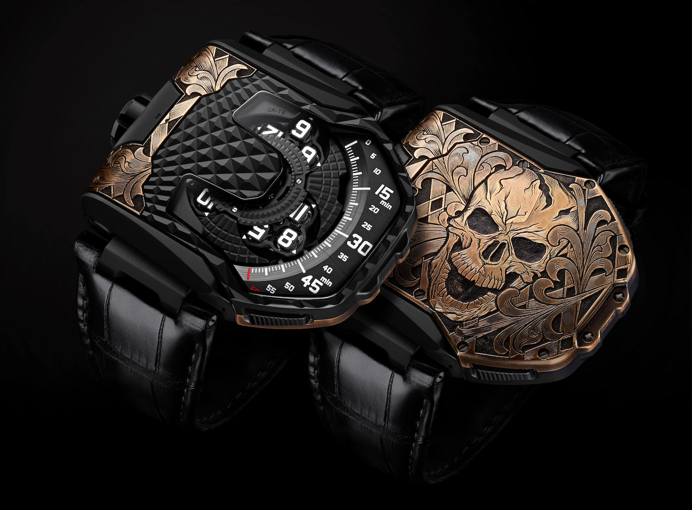 Introducing The Urwerk UR T8 Skull Limited Edition Watch WristReview Featuring Watch Reviews Critiques Reports News