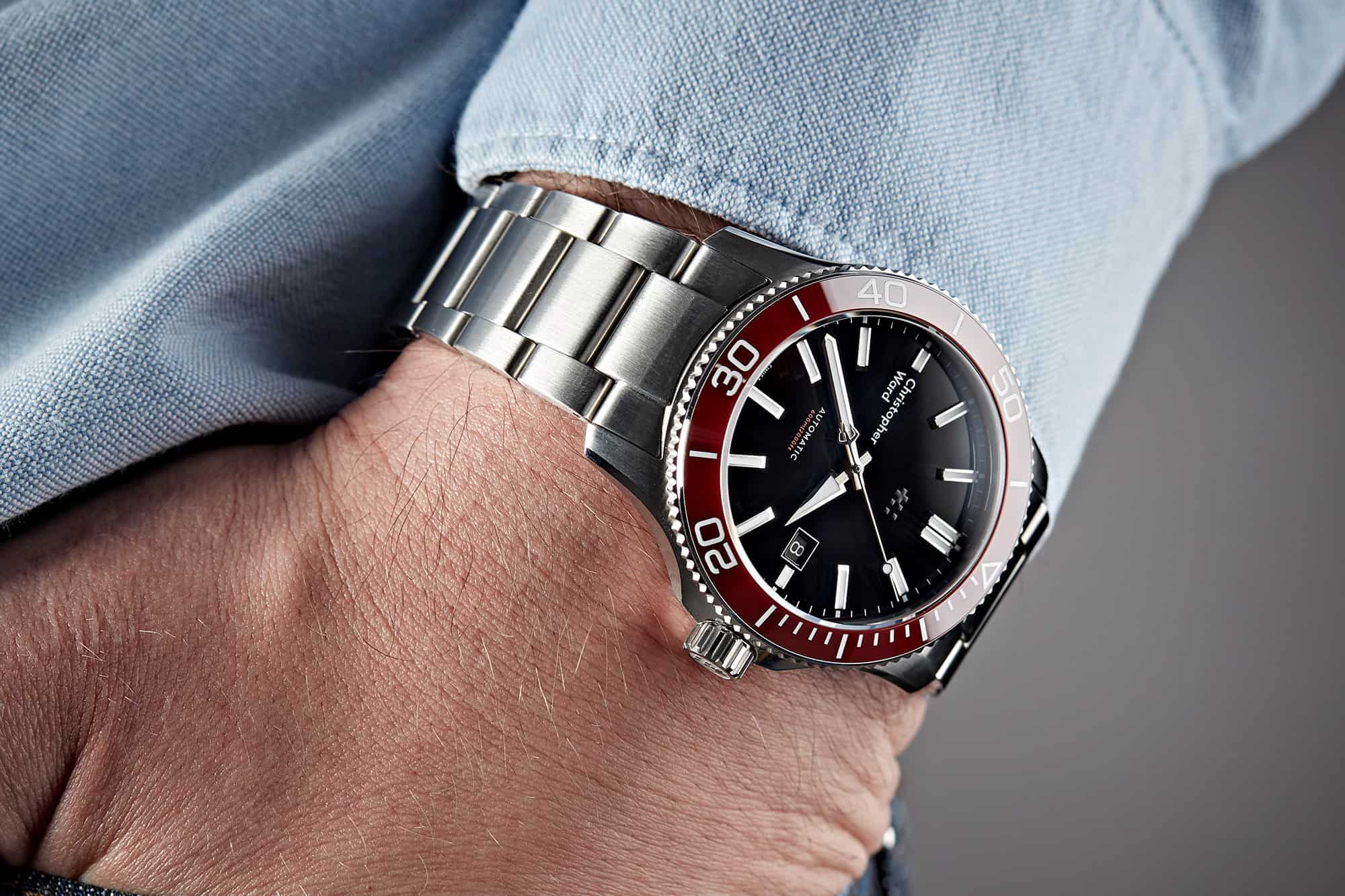 Christopher Ward Trident 3 MKIII Watch Collection WristReview