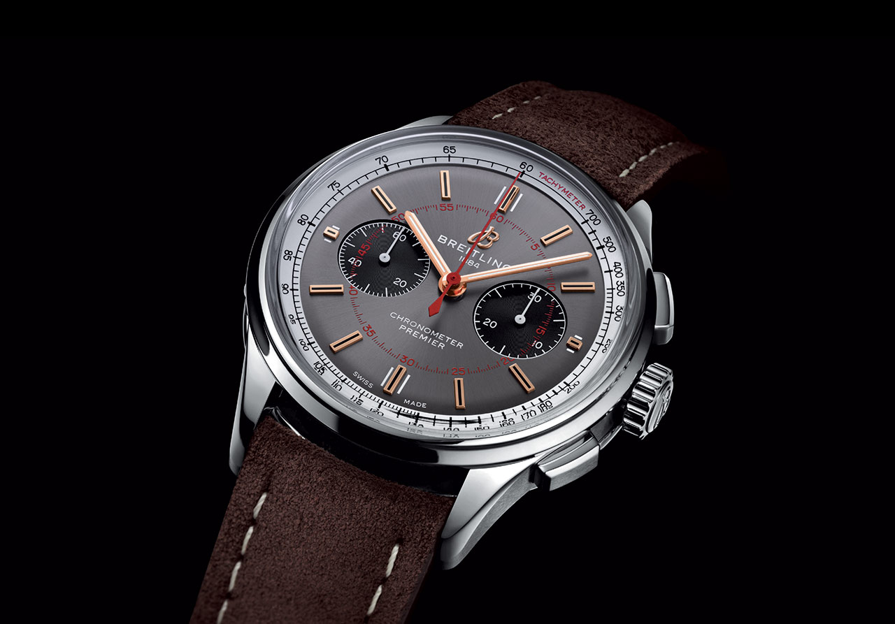Introducing The Breitling Premier B01 Chronograph 42 Wheels and Waves Limited Edition Watch WristReview Featuring Watch Reviews Critiques Reports News
