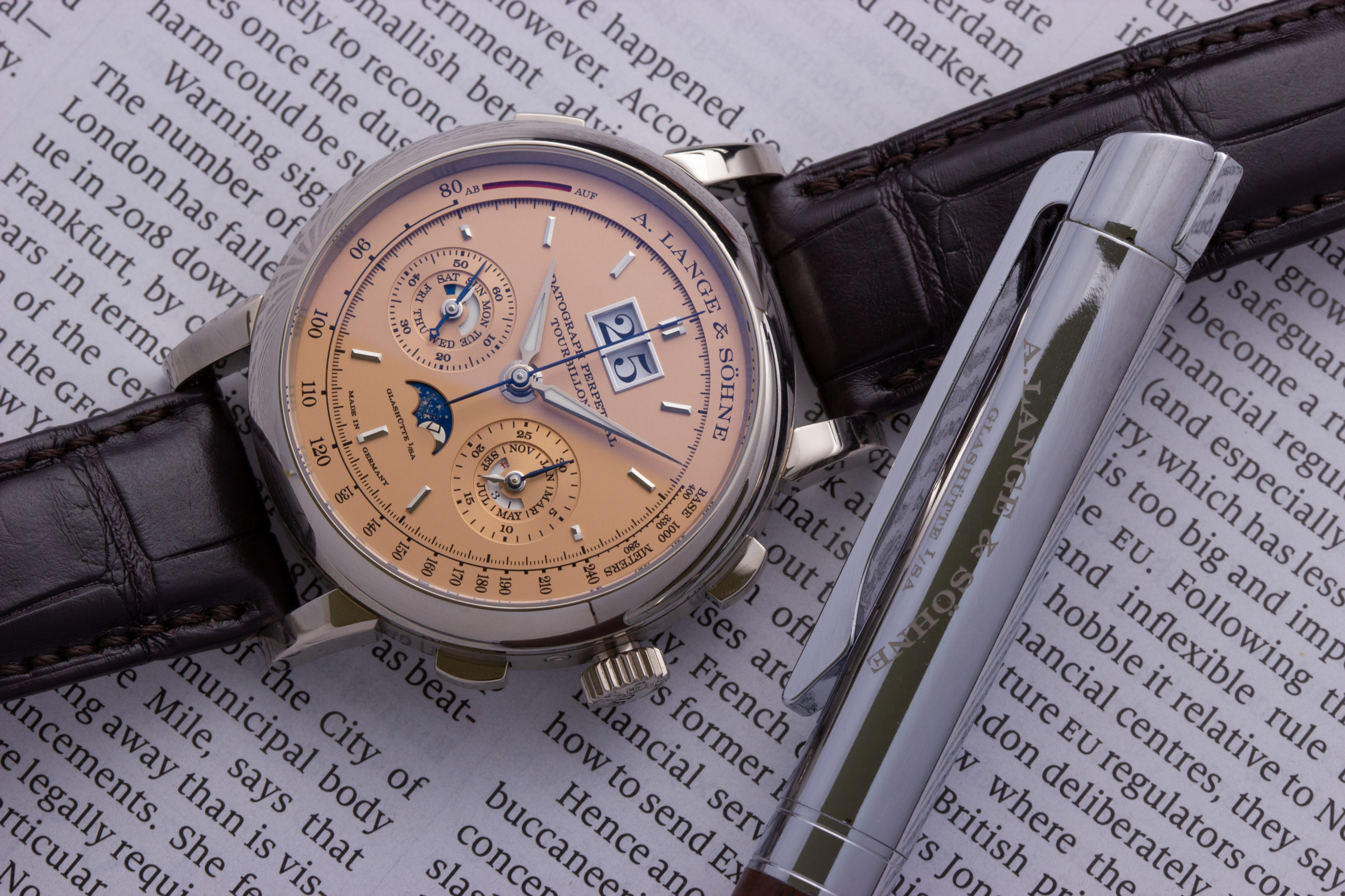 Perpetual tourbillon cheap