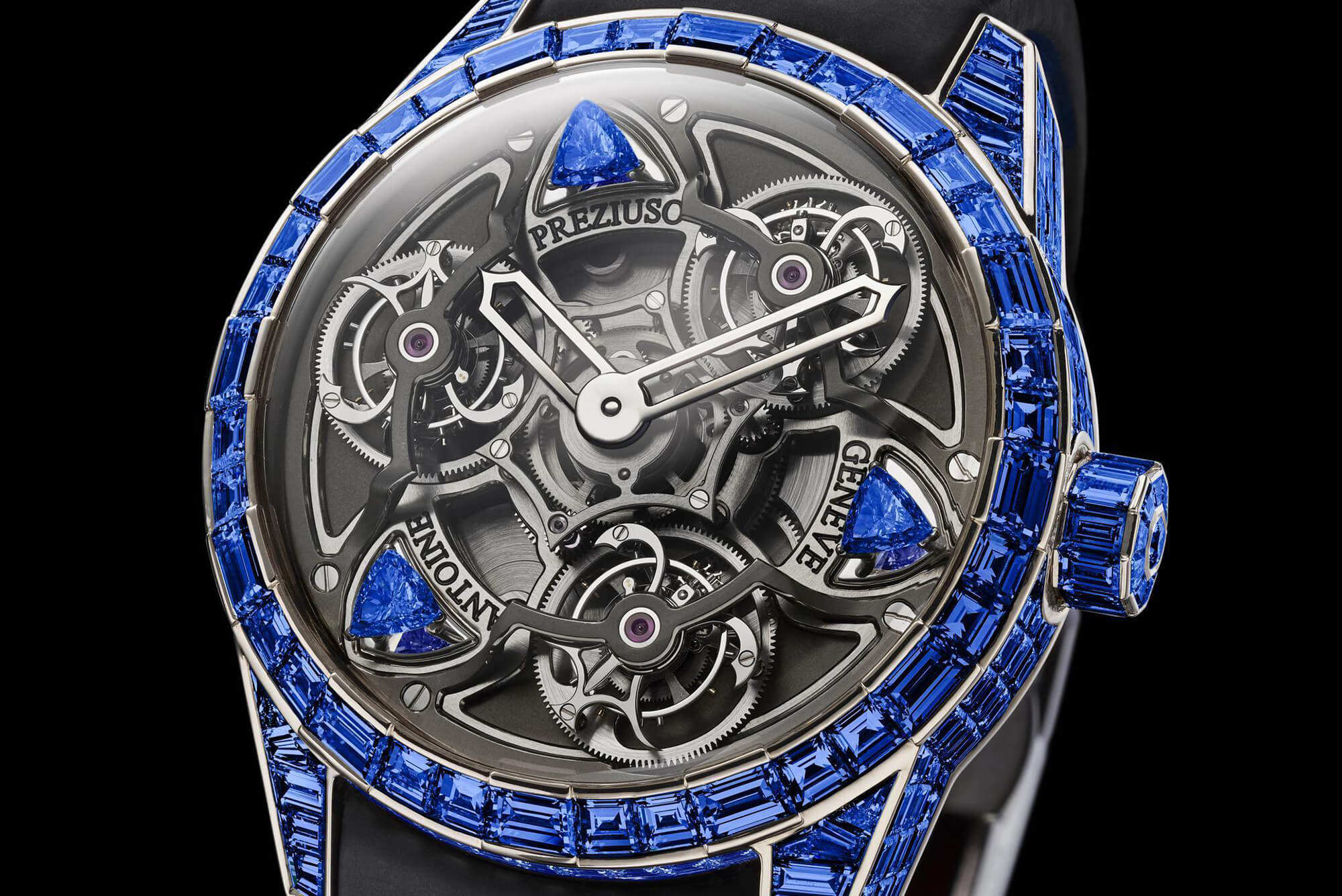 Introducing The Antoine Preziuso TTR3 Blue Equalizer Frequencies Watch