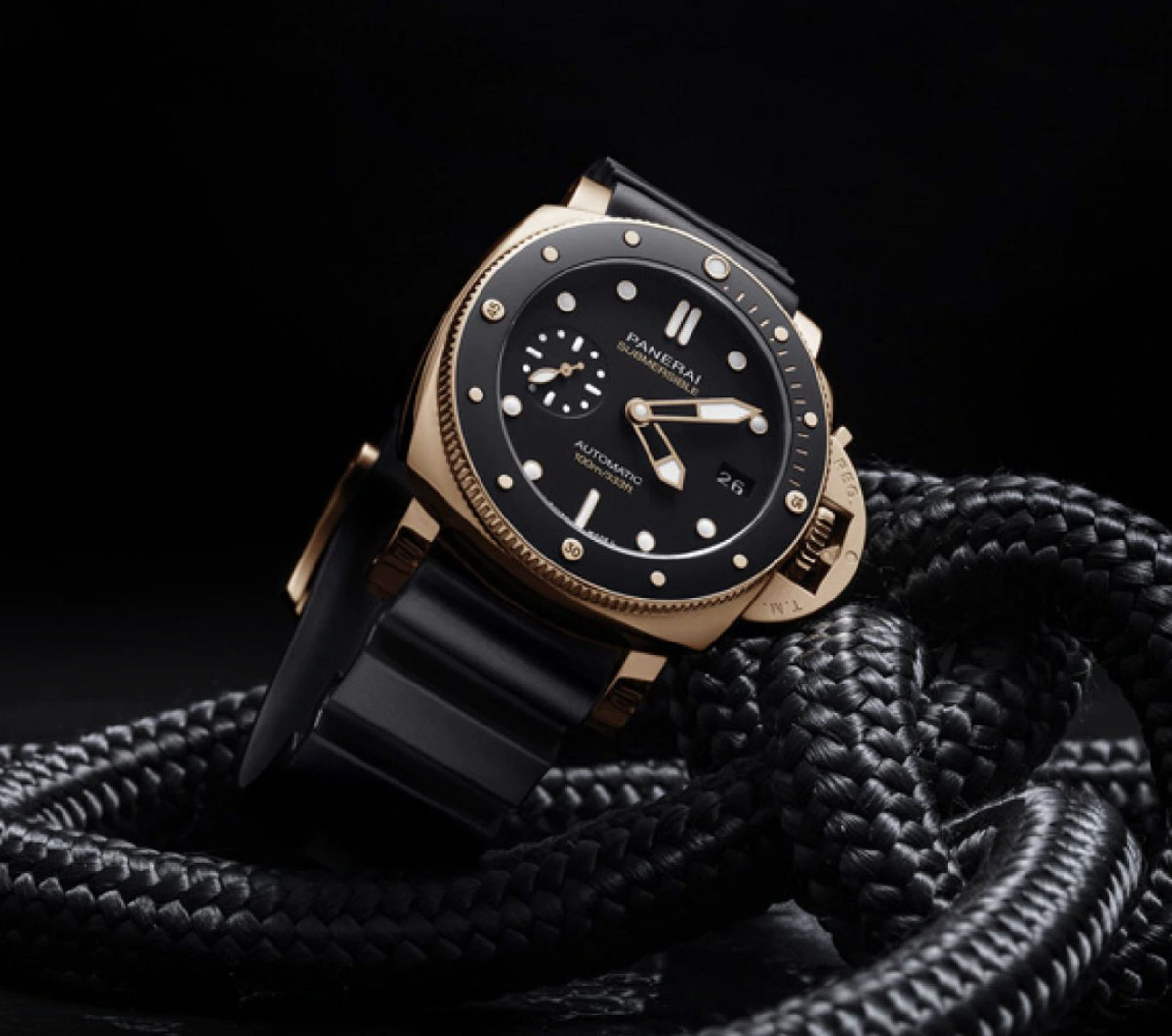 Introducing The Panerai Submersible 42mm Goldtech Watch