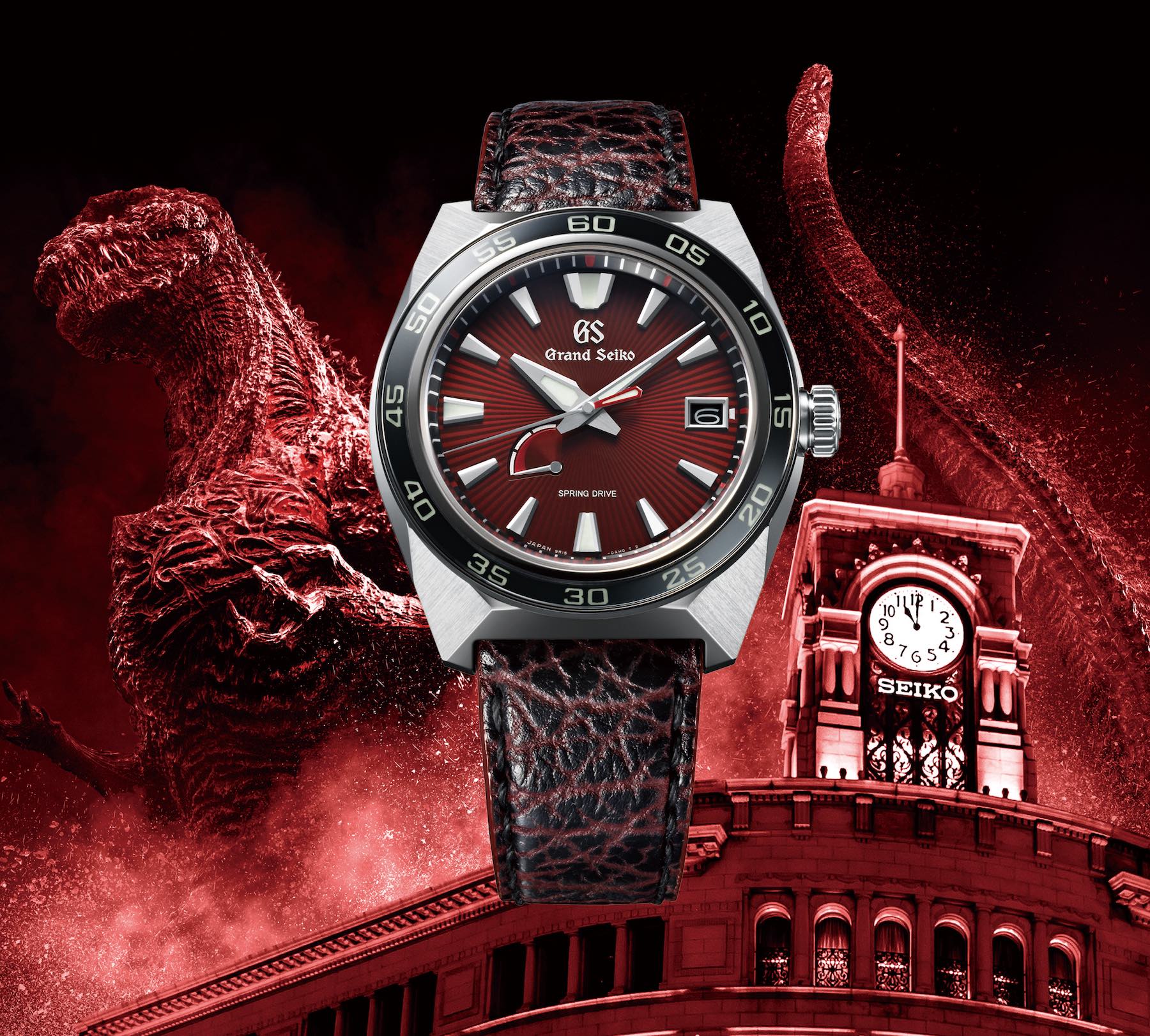 Introducing The Grand Seiko Spring Drive SBGA405 Godzilla 65th