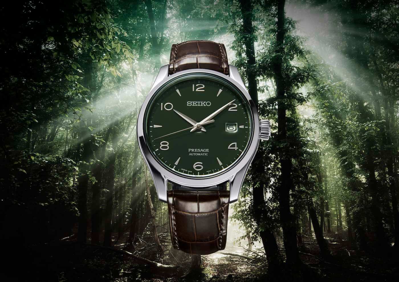 Seiko Presage SPB111J1 Green Enamel Dial Limited Edition Watch WristReview Featuring Watch Reviews Critiques Reports News