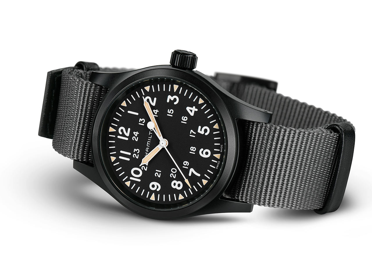 Hamilton Khaki Field Mechanical Black 38mm Watch For 2020