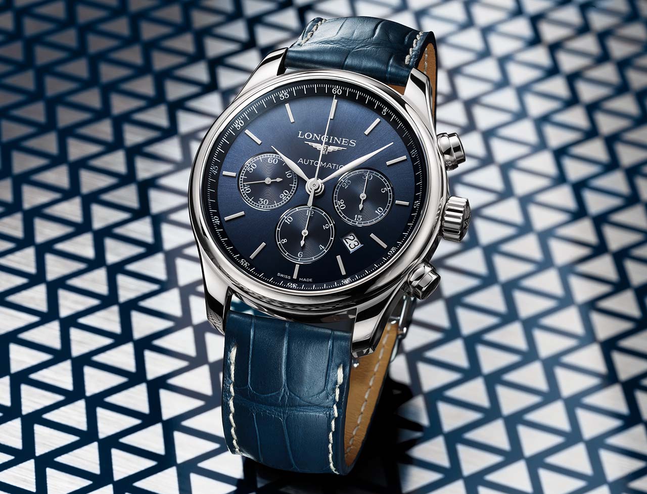 Longines master blue store