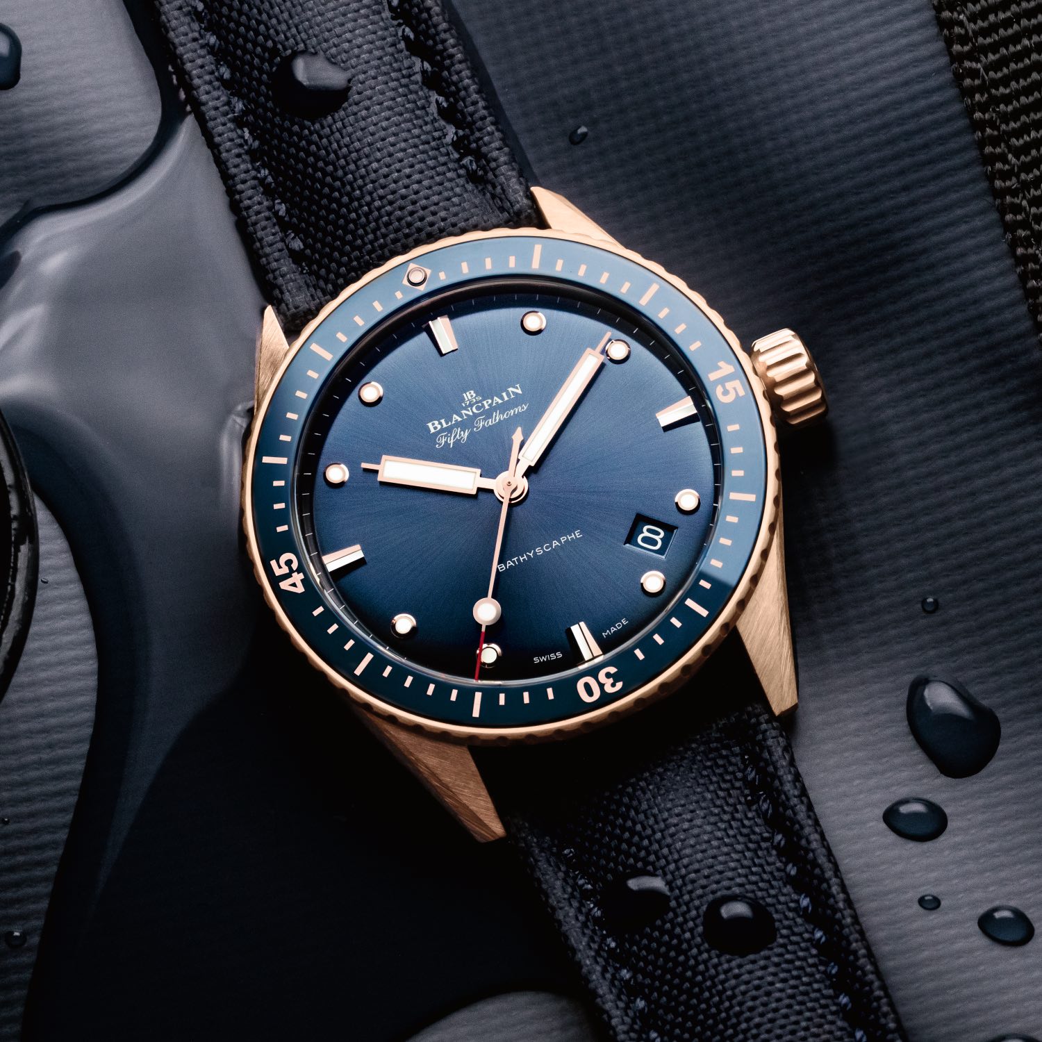 Introducing The Blancpain Fifty Fathoms Bathyscaphe Blue Sedna