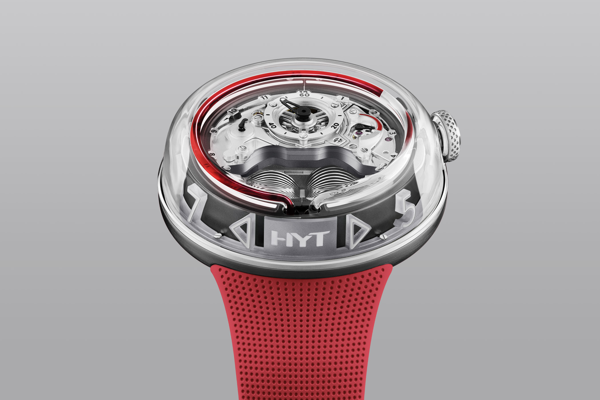 Introducing The HYT H5 Red Limited Edition Watch WristReview Featuring Watch Reviews Critiques Reports News